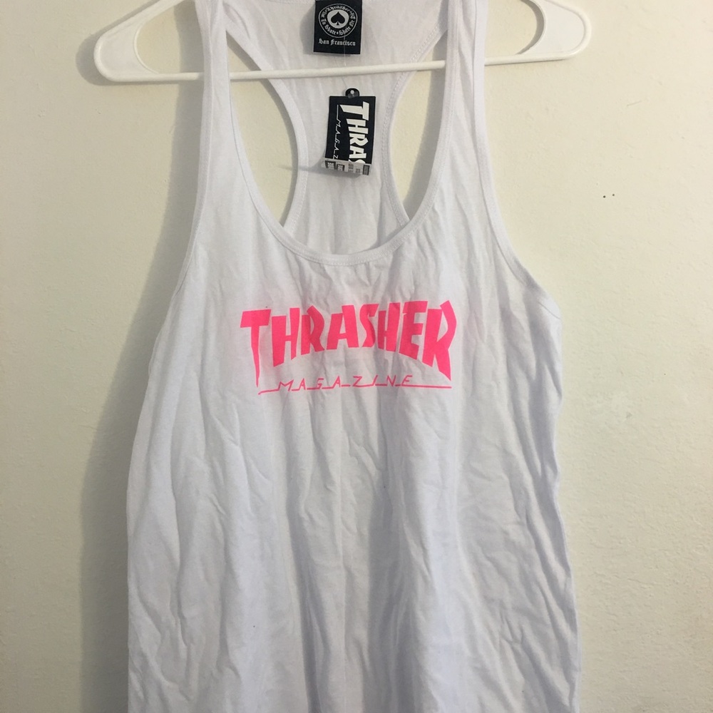 Thrasher racerback tank